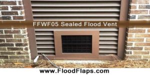 FFWF05 Sealed Foundation Flood Vents, Flood Flaps Vents