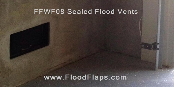 Flood Flaps FFWF08 Sealed Flood Vents in garage